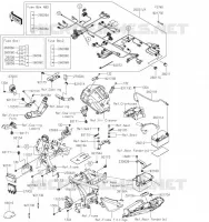 CHASSIS ELECTRICAL EQUIPMENT voor Kawasaki NINJA 650 2023