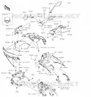 COWLING voor Kawasaki NINJA 650 2023