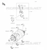CRANKSHAFT voor Kawasaki NINJA 650 2023