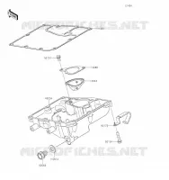 OIL PAN voor Kawasaki NINJA 650 2023