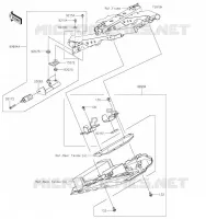 ACCESSORY(U Lock Bracket etc.) voor Kawasaki NINJA 650 2023
