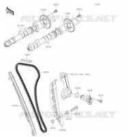 CAMSHAFT   TENSIONER voor Kawasaki NINJA 650 2023