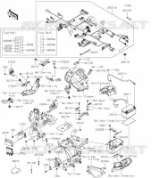 CHASSIS ELECTRICAL EQUIPMENT voor Kawasaki NINJA 650 2023