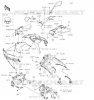 COWLING voor Kawasaki NINJA 650 2023