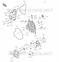 ENGINE COVERS voor Kawasaki NINJA 650 2023