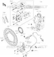 FRONT BRAKE voor Kawasaki NINJA 650 2023