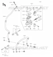 FRONT MASTER CYLINDER voor Kawasaki NINJA 650 2023