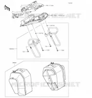 ACCESSORY(Pannier) voor Kawasaki NINJA 650 2023