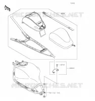 ACCESSORY(Tank Bag) voor Kawasaki NINJA 650 2023