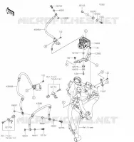 BRAKE PIPE voor Kawasaki NINJA 650 2023