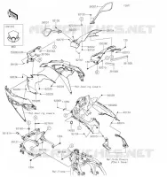 COWLING voor Kawasaki NINJA 650 2023