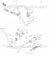 FUEL EVAPORATION SYSTEM voor Kawasaki NINJA 650 2023