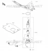 FUEL PUMP voor Kawasaki NINJA 650 2023