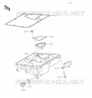 OIL PAN voor Kawasaki NINJA 650 2023