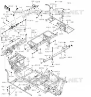 CHASSIS voor Kawasaki MULE PRO-FXT 2023