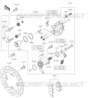 REAR BRAKE voor Kawasaki MULE PRO-FXT 2023