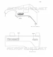 STICKER voor Kawasaki MULE PRO-FXT 2023