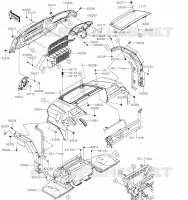 FRONT FENDER voor Kawasaki MULE PRO-FXT 2023