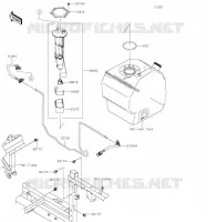 FUEL PUMP voor Kawasaki MULE PRO-FXT 2023