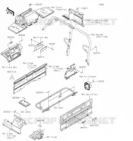 LABELS voor Kawasaki MULE PRO-FXT 2023