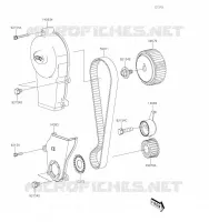 TIMING BELT voor Kawasaki MULE PRO-FXT 2023