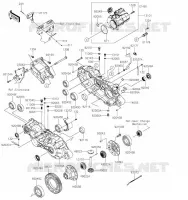 DRIVE SHAFT   FINAL GEAR voor Kawasaki MULE PRO-FXT 2023