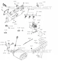 FUEL INJECTION voor Kawasaki MULE PRO-FXT 2023