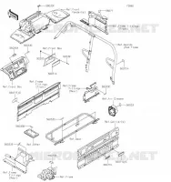 LABELS voor Kawasaki MULE PRO-FXT 2023