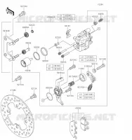 REAR BRAKE voor Kawasaki MULE PRO-FXT 2023