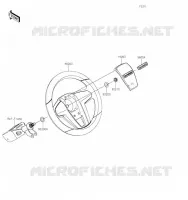 STEERING WHEEL voor Kawasaki MULE PRO-FXT 2023