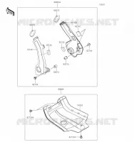 ACCESSORY(Frame Cover) voor Kawasaki KLX230R S 2023