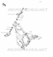 CHASSIS voor Kawasaki KLX230R S 2023