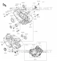 CRANKCASE(S) voor Kawasaki KLX230R S 2023