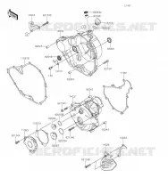 ENGINE COVERS voor Kawasaki KLX230R S 2023