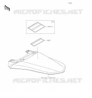 LABELS voor Kawasaki KLX230R S 2023