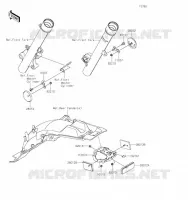 REFLECTOR(CN) voor Kawasaki KLX230R S 2023