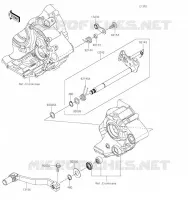 SHIFT voor Kawasaki KLX230R S 2023