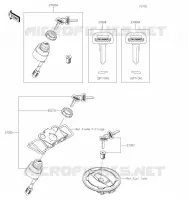 SWITCH(CA) voor Kawasaki KLX230R S 2023