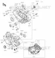 CRANKCASE(S) voor Kawasaki KLX230R S 2023