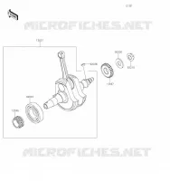 CRANKSHAFT voor Kawasaki KLX230R S 2023
