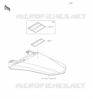 LABELS voor Kawasaki KLX230R S 2023