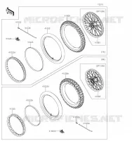 WHEELS   TIRES voor Kawasaki KLX230R S 2023