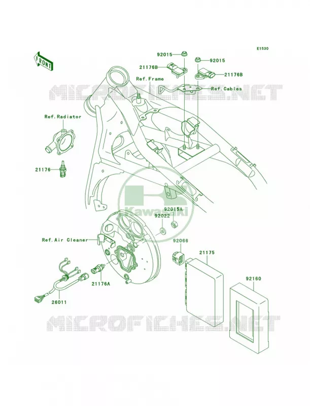 Fuel Injection Kawasaki MOTOS 1500 2001 Vulcan 1500 Drifter  VN1500-R1