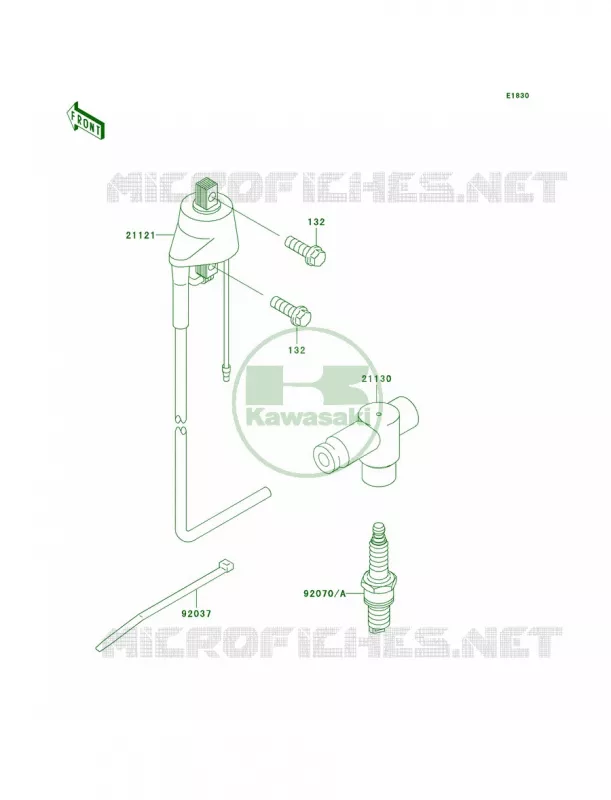 Ignition System Kawasaki MOTOS 200 2004 KDX200  KDX200-H10