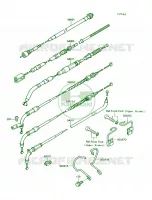 Cable voor Kawasaki Vulcan 750 1991