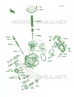 Carburetor Parts voor Kawasaki Vulcan 750 1991
