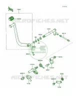 Gear Change Mechanism voor Kawasaki Vulcan 750 1991