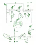 Ignition Switch voor Kawasaki Vulcan 750 1991