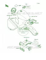 Label voor Kawasaki Vulcan 750 1991