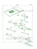 Tool voor Kawasaki Vulcan 750 1991